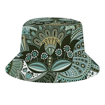 エスニック　タイダイ染めバケットハット 帽子 個性派つば広い　新品　タイ製 Amazon | バケットハット つば広ハット タイダイ 染め 夏 フェス